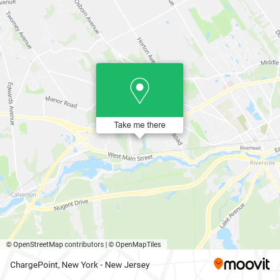 ChargePoint map