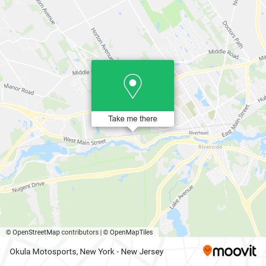 Okula Motosports map