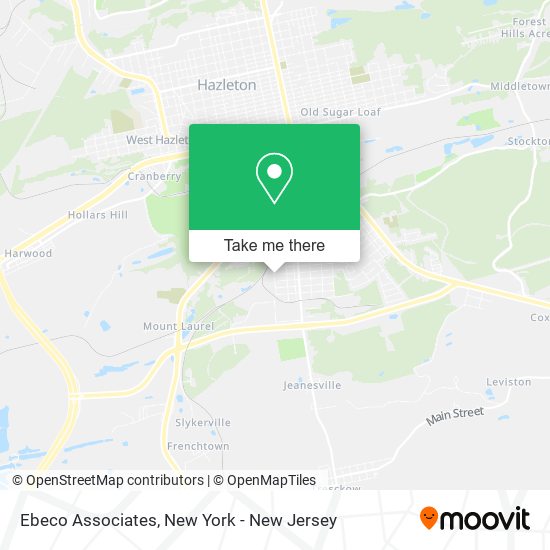 Mapa de Ebeco Associates
