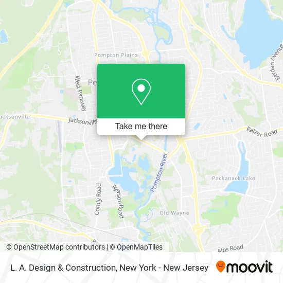 L. A. Design & Construction map