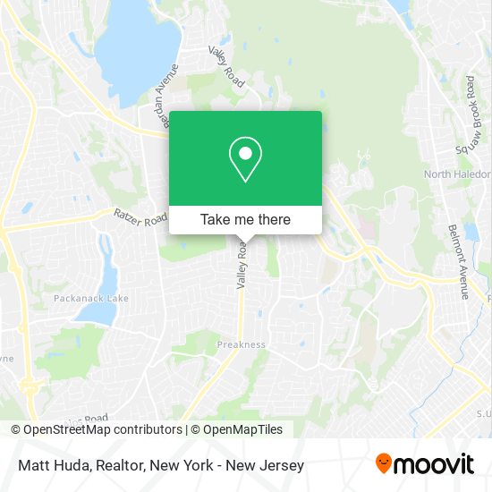 Matt Huda, Realtor map