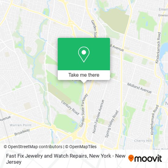 Mapa de Fast Fix Jewelry and Watch Repairs