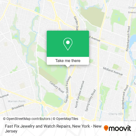Fast Fix Jewelry and Watch Repairs map