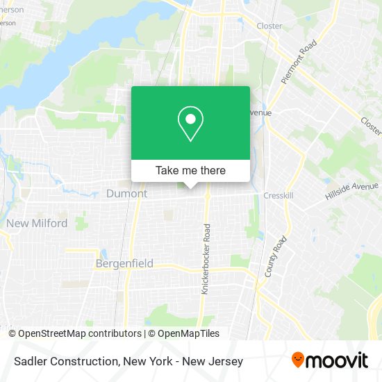 Mapa de Sadler Construction