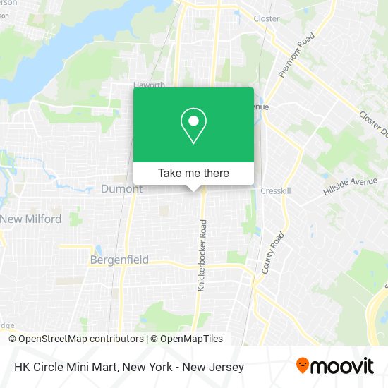 Mapa de HK Circle Mini Mart