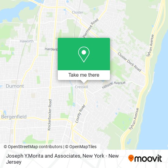 Mapa de Joseph Y.Morita and Associates