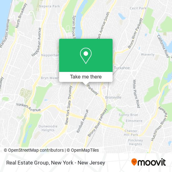 Real Estate Group map