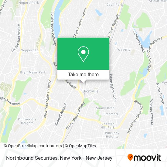 Mapa de Northbound Securities