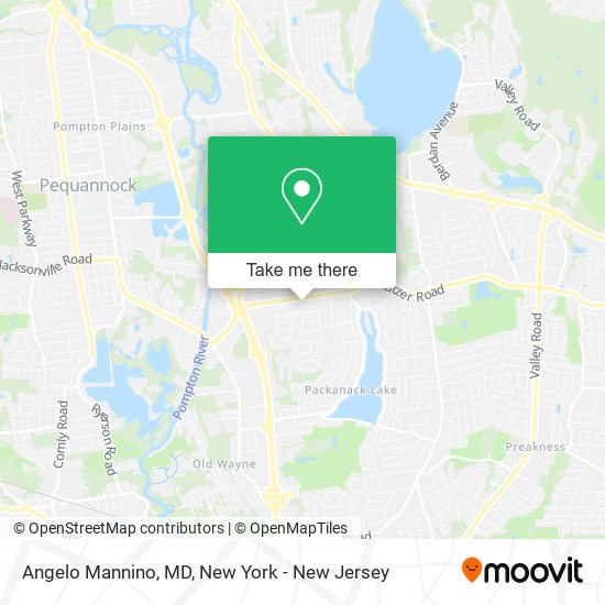 Angelo Mannino, MD map