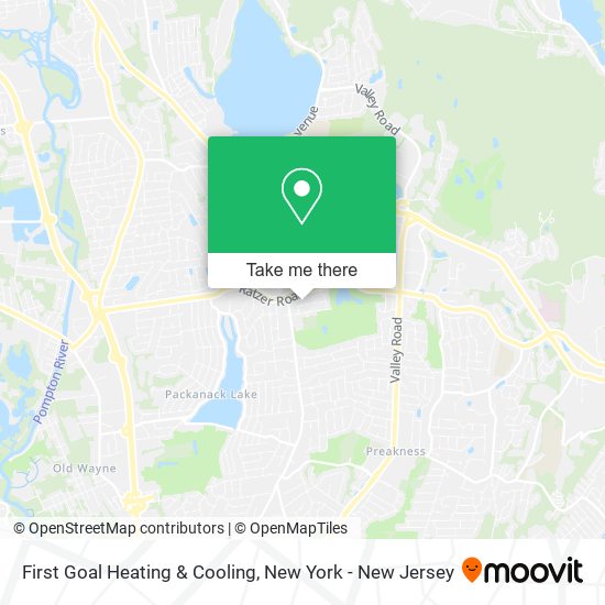 Mapa de First Goal Heating & Cooling