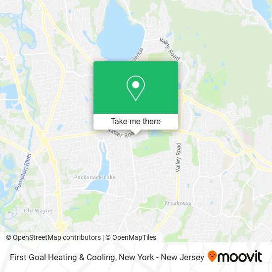 First Goal Heating & Cooling map
