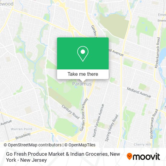 Mapa de Go Fresh Produce Market & Indian Groceries