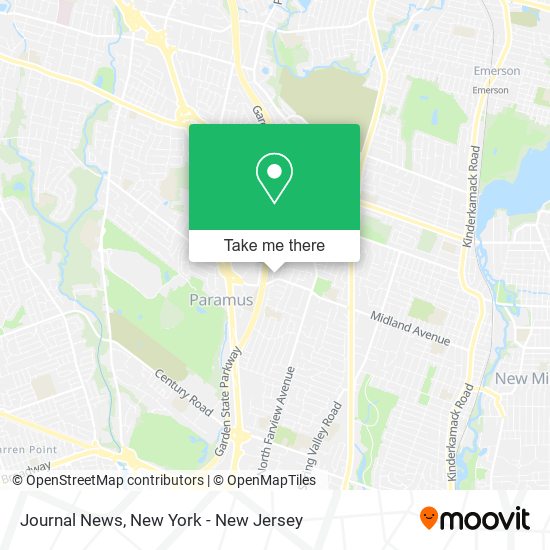 Journal News map