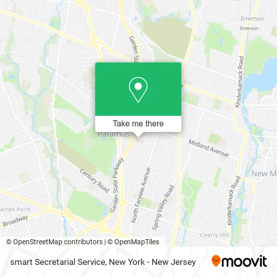 smart Secretarial Service map