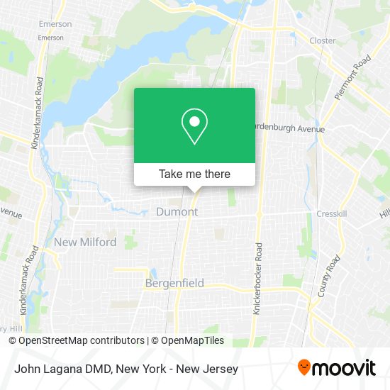 John Lagana DMD map