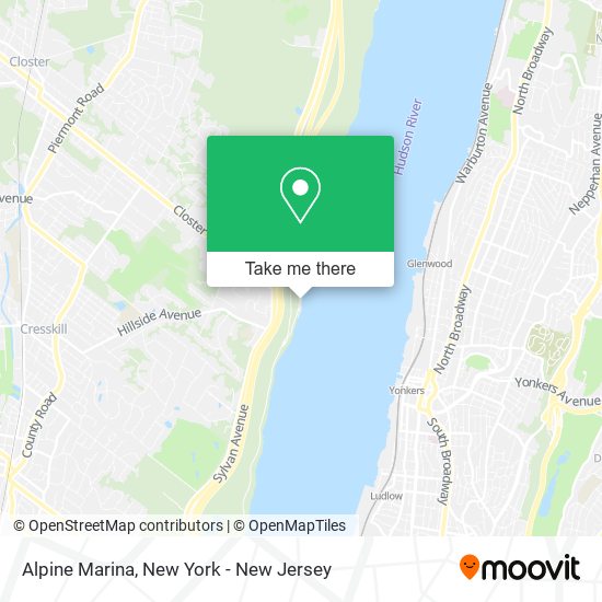 Mapa de Alpine Marina