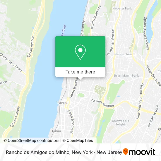 Rancho os Amigos do Minho map