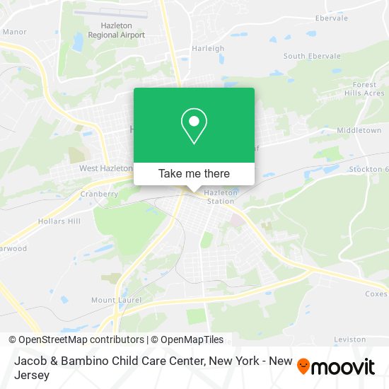 Mapa de Jacob & Bambino Child Care Center