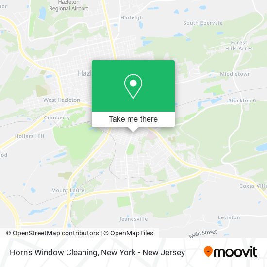 Mapa de Horn's Window Cleaning