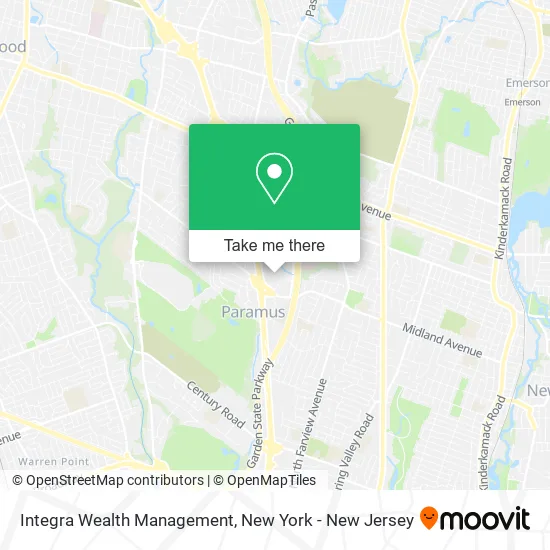 Integra Wealth Management map