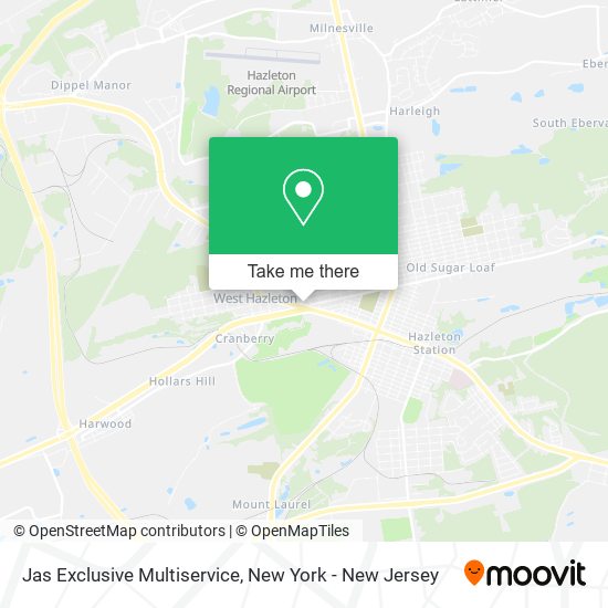 Jas Exclusive Multiservice map