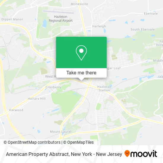 American Property Abstract map