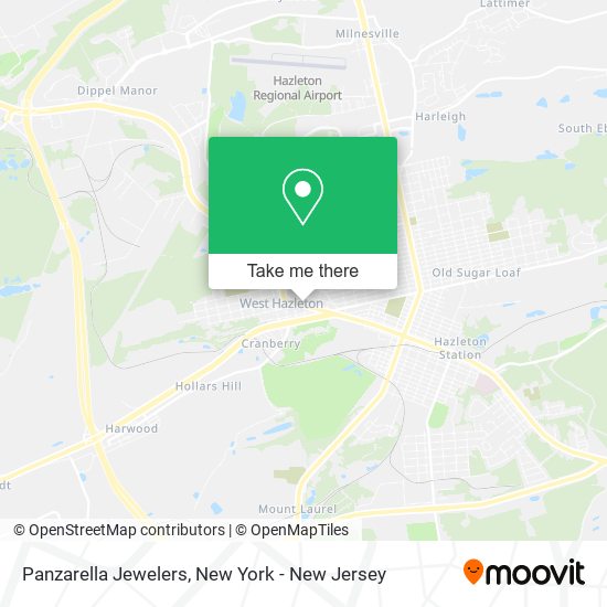 Mapa de Panzarella Jewelers