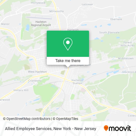 Allied Employee Services map