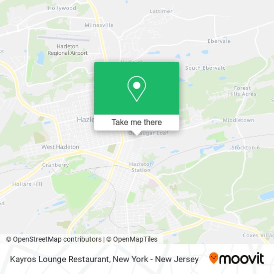Mapa de Kayros Lounge Restaurant