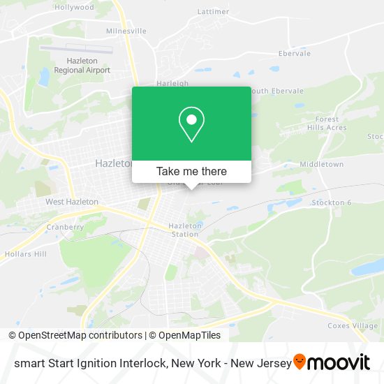 Mapa de smart Start Ignition Interlock