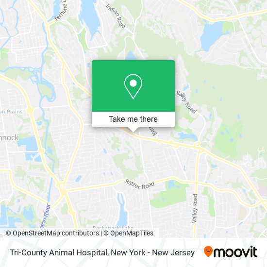 Mapa de Tri-County Animal Hospital