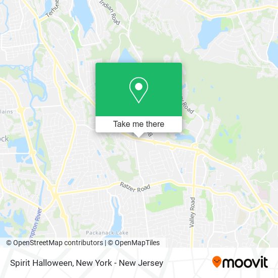 Spirit Halloween map