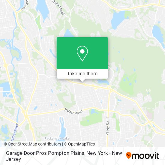 Mapa de Garage Door Pros Pompton Plains