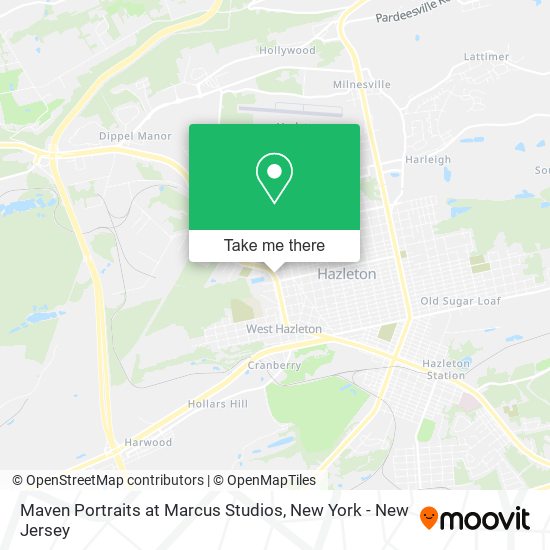 Mapa de Maven Portraits at Marcus Studios