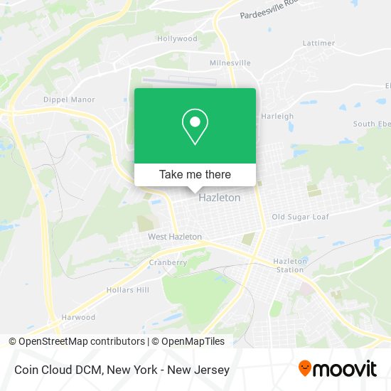 Coin Cloud DCM map