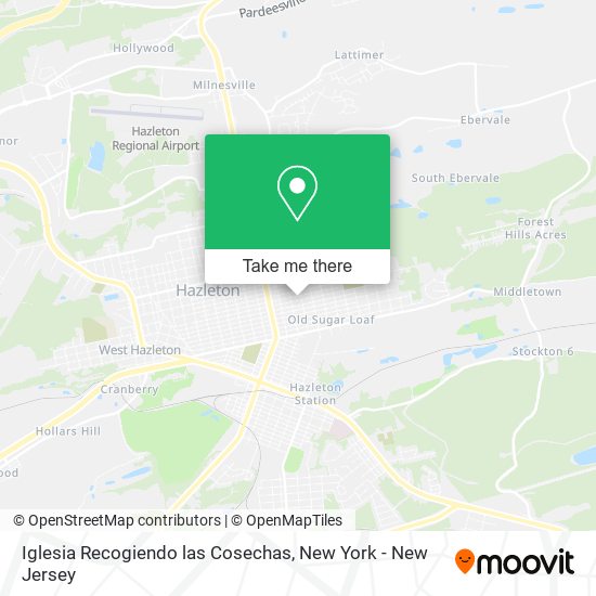 Mapa de Iglesia Recogiendo las Cosechas