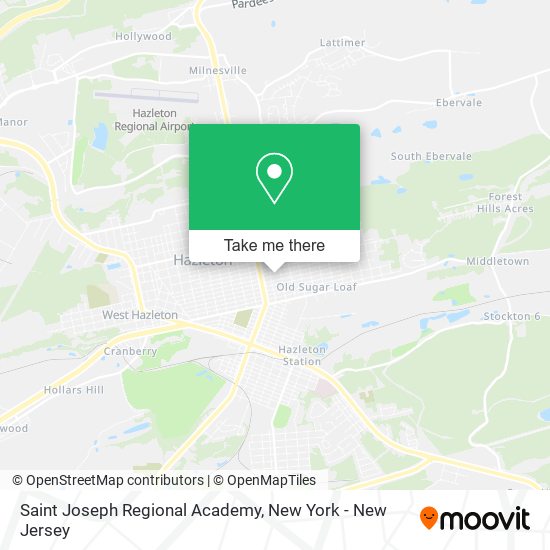 Saint Joseph Regional Academy map