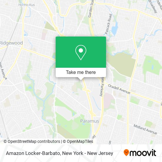 Mapa de Amazon Locker-Barbato