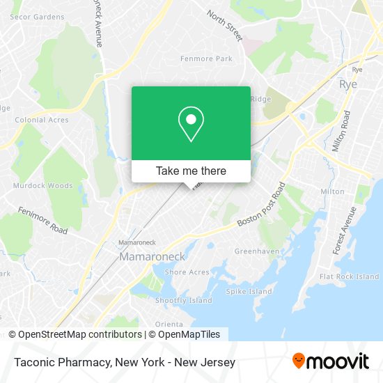 Mapa de Taconic Pharmacy