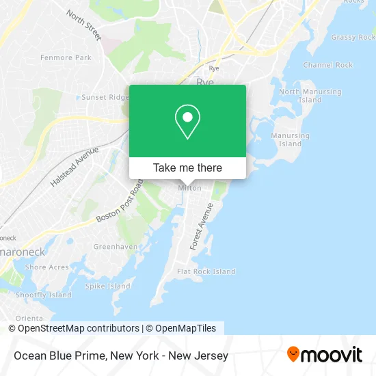 Ocean Blue Prime map