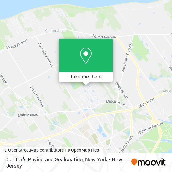 Carlton's Paving and Sealcoating map