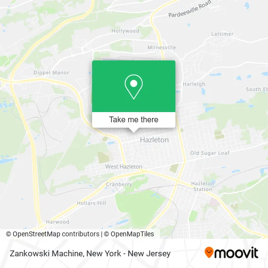 Zankowski Machine map