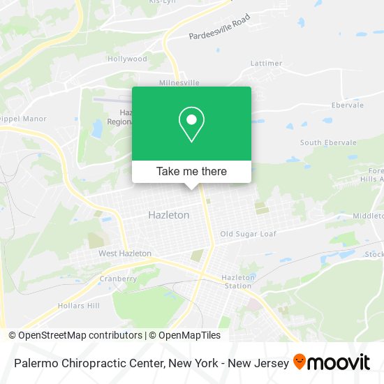 Palermo Chiropractic Center map