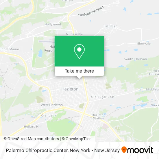 Palermo Chiropractic Center map