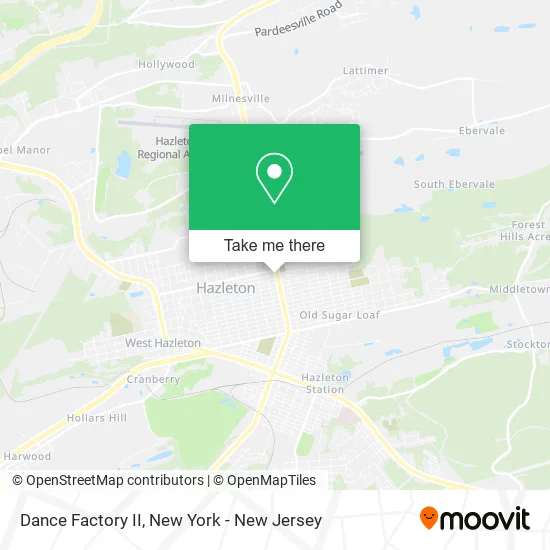 Dance Factory II map