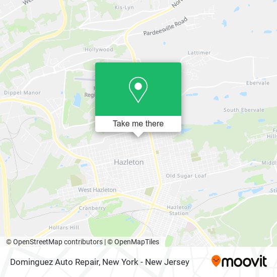 Mapa de Dominguez Auto Repair