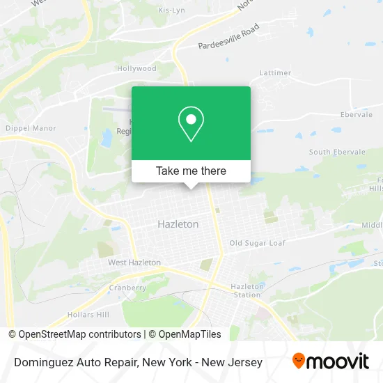 Dominguez Auto Repair map