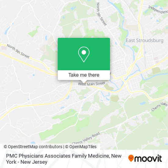 Mapa de PMC Physicians Associates Family Medicine
