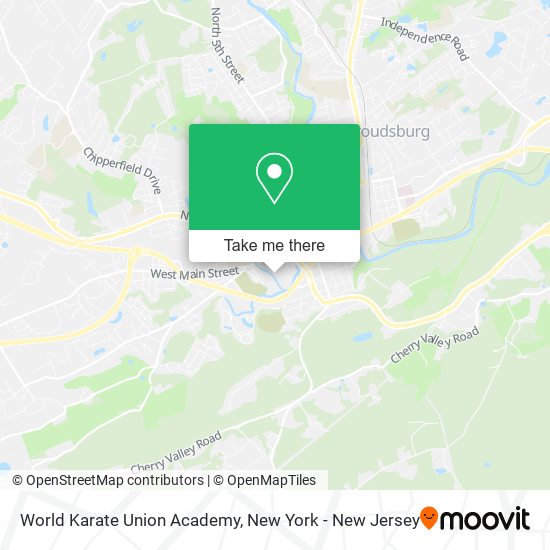 World Karate Union Academy map