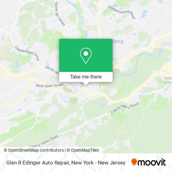 Mapa de Glen R Edinger Auto Repair
